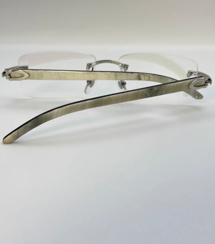 White Buff Sunglasses 140mm