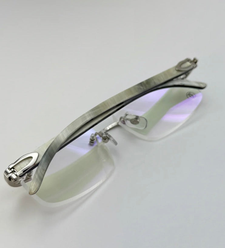 White Buff Sunglasses 140mm